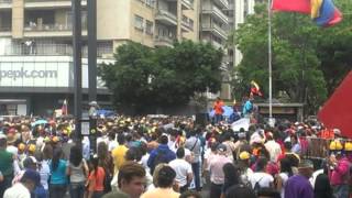 Concentración en apoyo a María Corina Machado en Caracas [upl. by Nugent500]