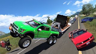 Esto Pasa Cuando Un FORD VELOCIRAPTOR 6X6  Se Accidenta A 200 KM Mexico ATS Mods 149 [upl. by Renaxela]