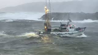 Fishing boat bar crossing rough conditions￼ [upl. by Jacobson941]