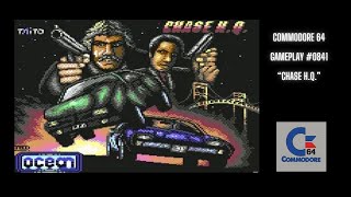 Chase HQ  Commodore 64  Gameplay 0841 [upl. by Muffin]