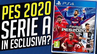 eFootball PES 2020 Serie A in esclusiva per il gioco Konami [upl. by Brittney]