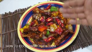 How to Make Chinese Chili Chicken Recipe  Easy General Tso  Youtube  Crispy Chinese Chicken [upl. by Llenal]