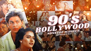 90s Bollywood Nonstop Mashup 2023  Best 90s Bollywood Evergreen Songs Mashup  DJ DeLhiwala [upl. by Brittany]