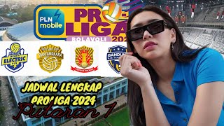 JADWAL LENGKAP PERTANDINGAN PROLIGA 2024 PUTARAN 1 [upl. by Jereme]