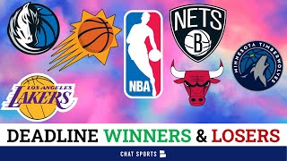 2023 NBA Trade Deadline Winners amp Losers  Trade Tracker Ft Kevin Durant amp Kyrie Irving [upl. by Ladiv959]