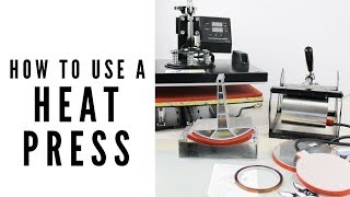 How to Use a Heat Press COZ 5 in 1 [upl. by Niwdog]