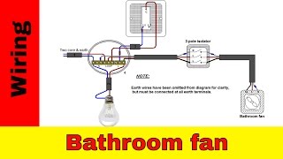 How to wire bathroom fan UK [upl. by Arianna]