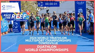 Race Highlights  2024 World Duathlon Championships  Elite amp U23 Womens Race [upl. by Caddric189]