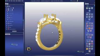 Most Powerful Tools  3DESIGN CAD 7 Jewelry Design Software [upl. by Arriaet]