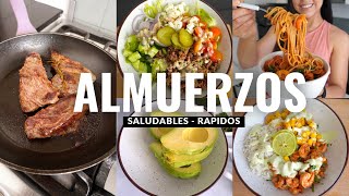 5 Almuerzos Rápidos Ricos y Saludables  Michela Perleche [upl. by Nednerb588]