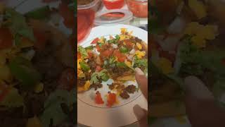 Easy Ground Beef Tostadas explore fyp explorepage [upl. by Bick488]