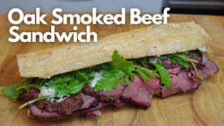 The Ultimate Smoked Beef Sandwich But Cheap amp Easy [upl. by Sirtimed]