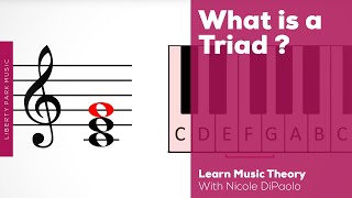 What is a Triad  Music Theory  Video [upl. by Hsac]