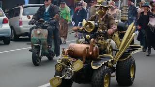 THAMES  STEAMPUNK FESTIVAL PARADE [upl. by Lizette498]