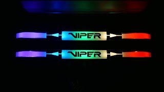 Patriot Viper Gaming RGB Series DDR4 DRAM 4133MHz 16GB 2 x 8GB Kit UNBOXING INFO [upl. by Ihsir419]