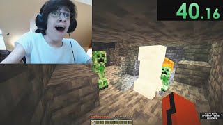 Minecraft 117 Speedrun 120 WORLD RECORD [upl. by Aihsined]