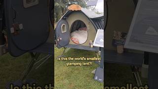 Is this the Worlds Smallest Glamping Tent [upl. by Akcirred]