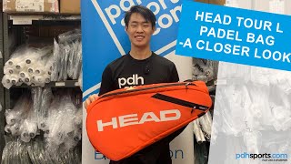 Head Tour Padel Bag L review by pdhsports [upl. by Ruhtua]