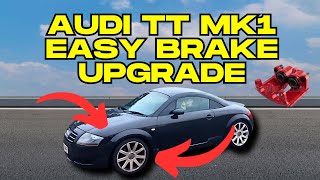 Transform Your Audi TT BudgetFriendly Brake Upgrade [upl. by Nic]