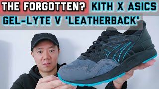 The Forgotten KITH x Asics GL5 Leatherback  Full Review Sizing amp Lace Swap Footage [upl. by Itida]