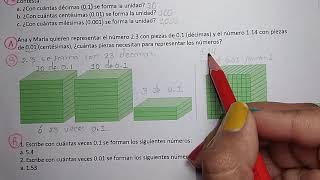 24 Decimas centésimas o milésimas que forman un número natural [upl. by Savihc]