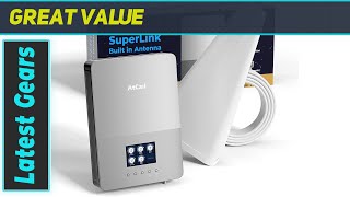 Atcall SuperLink Cell Phone Booster Review  Boost Your Signal at Home [upl. by Astrid]