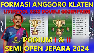 FORMASI LIVERPOOL 3 CB DARI MONSTER JATENG ANGGORO  EFOOTBALL PES 2025 [upl. by Siana666]