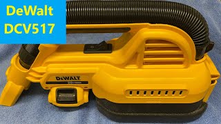 Dewalt DCV517 Unboxing Use and Thorough Review with Dr Joe [upl. by Alban]