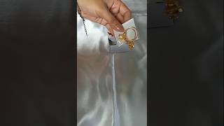 Gold earring design gold earings unboxing unboxingvideo haul haulvideo blogqueen viralvideo [upl. by Saqaw271]