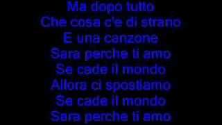 Sara Perche Ti AmoremixLyrics [upl. by Reel]