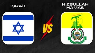 İsrail vs Hizbullah amp Hamas Askeri Güç Karşılaştırması 2024 [upl. by Nirihs129]