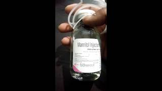 mannitol injection  mannitol injection uses in hindi [upl. by Gnouhk232]