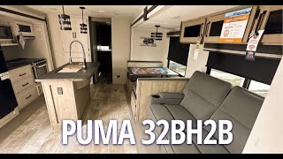 2024 Puma 32BH2B  family camper [upl. by Atnek342]