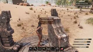 How to Use Transportory Stones in Conan Exiles [upl. by Shalom687]