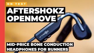 AfterShokz OpenMove Review Three runners test the cheap bone conduction headphones [upl. by Ahsauqal]