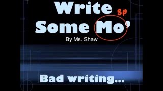 Write Some Mo Music Video [upl. by Aillemac686]