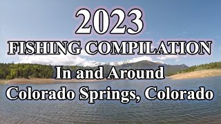 Where To Go Fishing Around Colorado Springs Colorado  2023 Compilation [upl. by Gersham706]