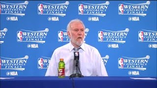 Gregg Popovich On How Special Steph Curry Is HoopJab NBA [upl. by Amzu]