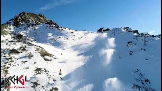 Snowupdate Drohne Skigebiet IschglSamnaun November 2018 [upl. by Abel]