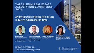 Yale AREA 2024 AI Integration into the Real Estate Industry [upl. by Klarrisa347]