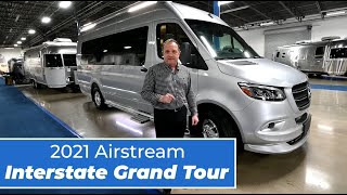 2021 Airstream Interstate Grand Tour  Walk Through Tour [upl. by Areyk]