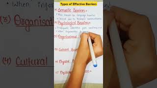 Types of effective barriers barriers economics charteredaccountant trending shorts [upl. by Kinson564]