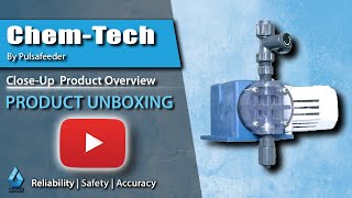 Pulsafeeder ChemTech Series 100 Metering Pump Unboxing [upl. by Joao]