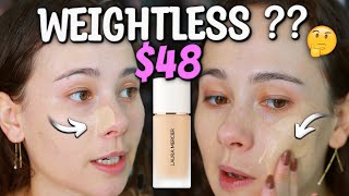 LAURA MERCIER REAL FLAWLESS WEIGHTLESS PERFECTING FOUNDATION [upl. by Odyssey]