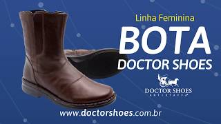 Linha de Botas Femininas  Doctor Shoes [upl. by Odyssey]