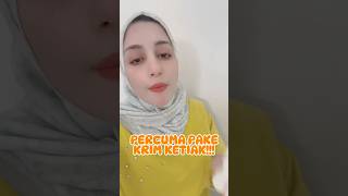 PERCUMA PAKE KRIM KETIAK skincare skincaredokter drkamilajaidi [upl. by Anerda767]