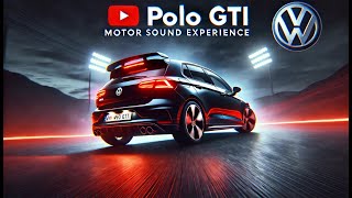 VW POLO GTI 2024 Exhaust SOUND REVS Launch Controll IQ Light [upl. by Aninaig]