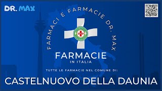 ⚕️Farmacie a CASTELNUOVO DELLA DAUNIA in Provincia di FOGGIA  Regione PUGLIA  Info Salute [upl. by Carrelli160]