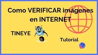 Como VERIFICAR imágenes en INTERNET Como usar TINEYE [upl. by Disharoon268]