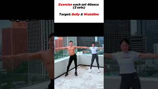 The BEST 2Minute Workout for a Flat Stomach [upl. by Drooff]